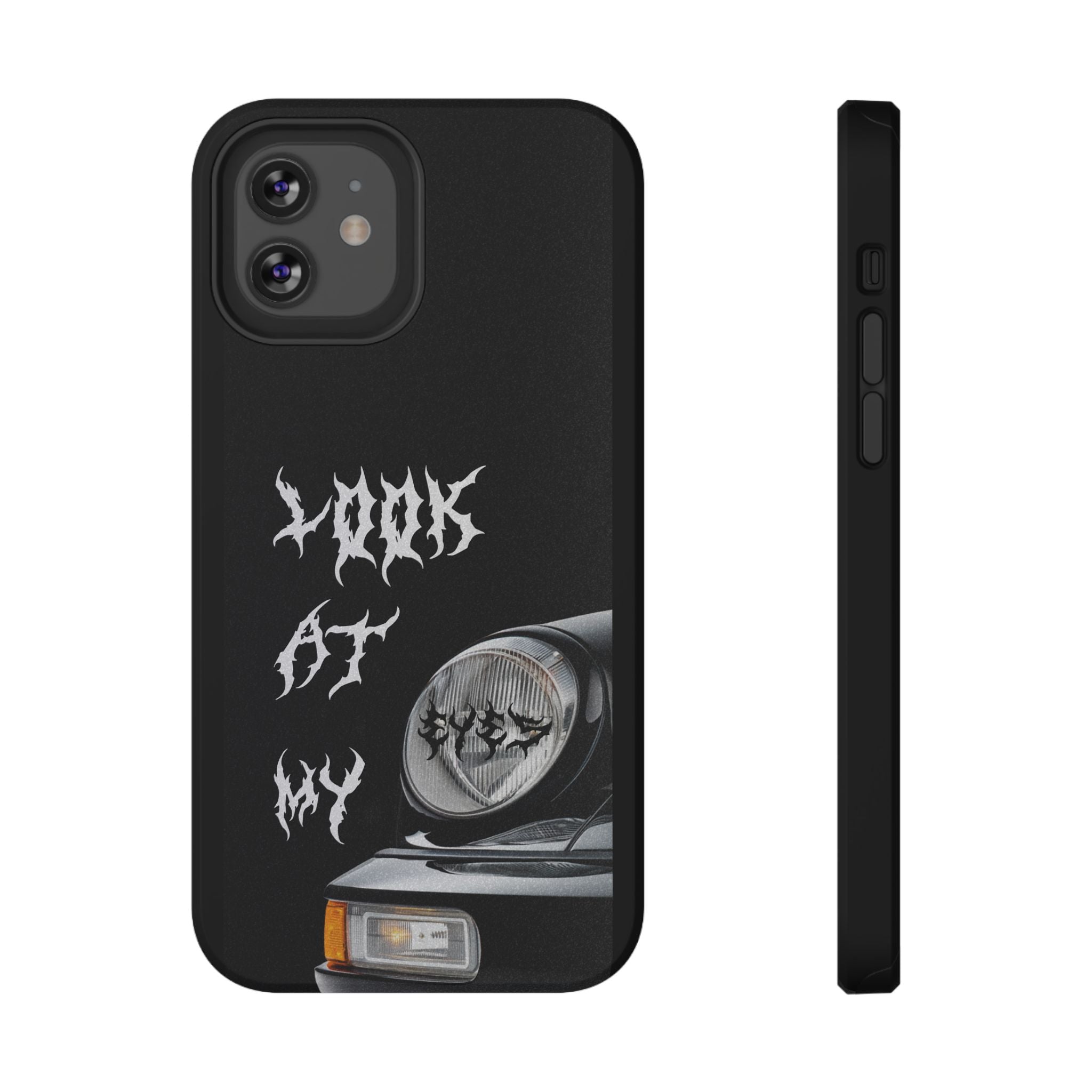 LOOK AT MY EYES Phone Case - 'Lock-in 🔒' Gym Motivation, Rap Vibes, Winter Arc Incoming