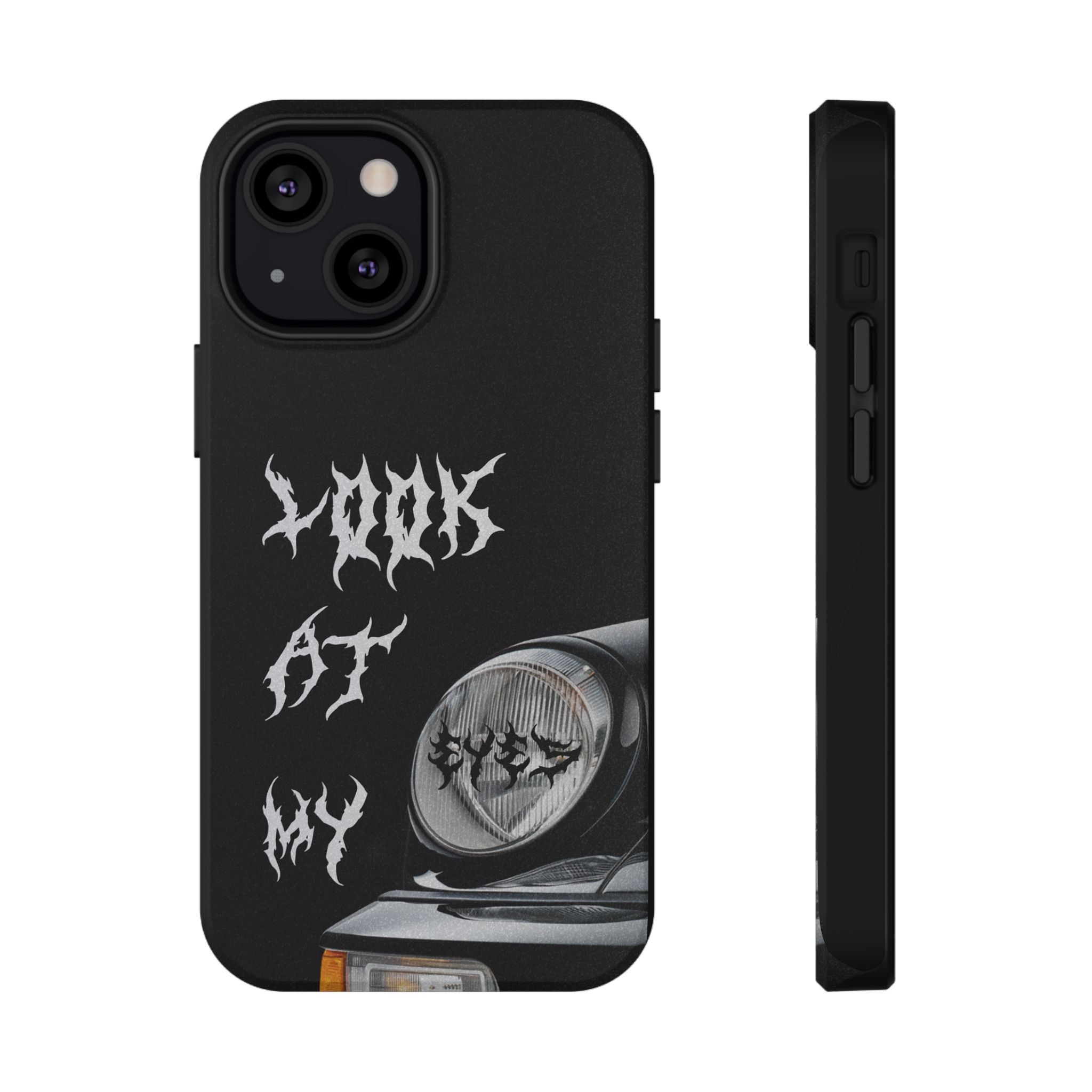 LOOK AT MY EYES Phone Case - 'Lock-in 🔒' Gym Motivation, Rap Vibes, Winter Arc Incoming