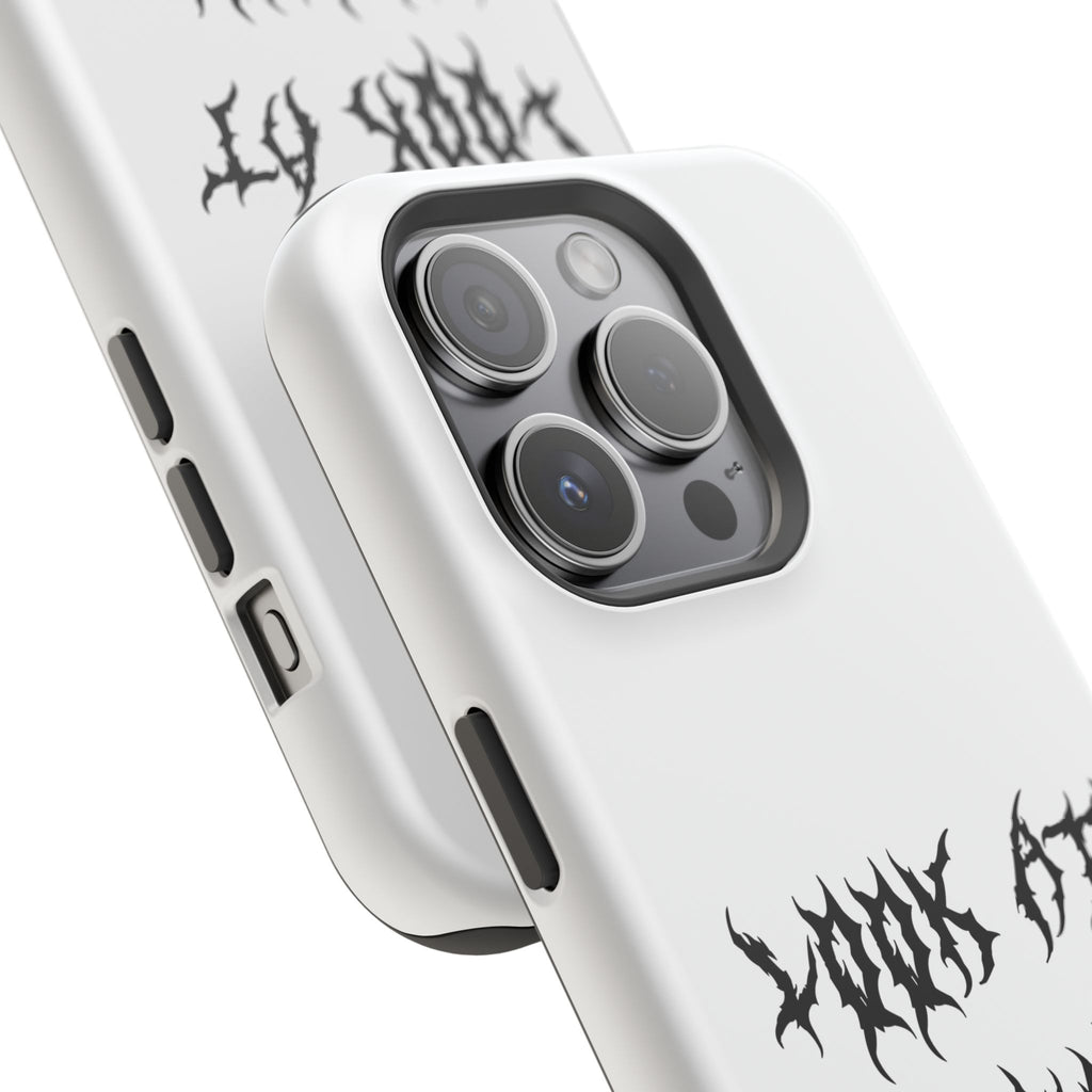 Copy of LOOK AT MY EYES Phone Case - 'Lock-in 🔒' Gym Motivation, Rap Vibes, Winter Arc Incoming