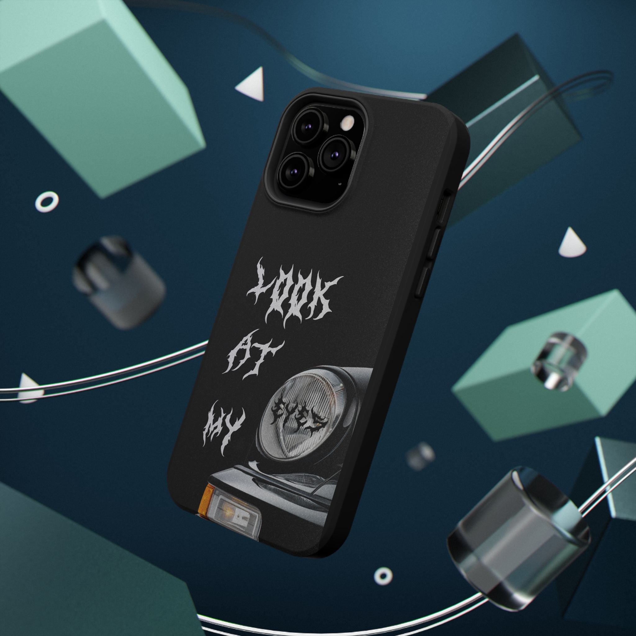 LOOK AT MY EYES Phone Case - 'Lock-in 🔒' Gym Motivation, Rap Vibes, Winter Arc Incoming