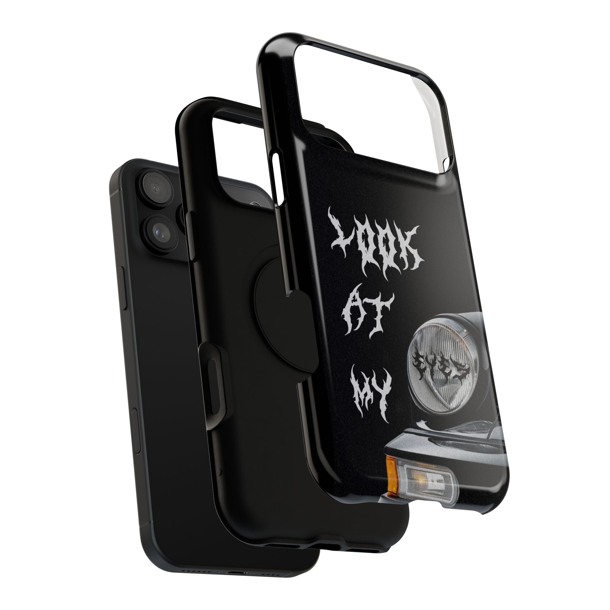 LOOK AT MY EYES Phone Case - 'Lock-in 🔒' Gym Motivation, Rap Vibes, Winter Arc Incoming