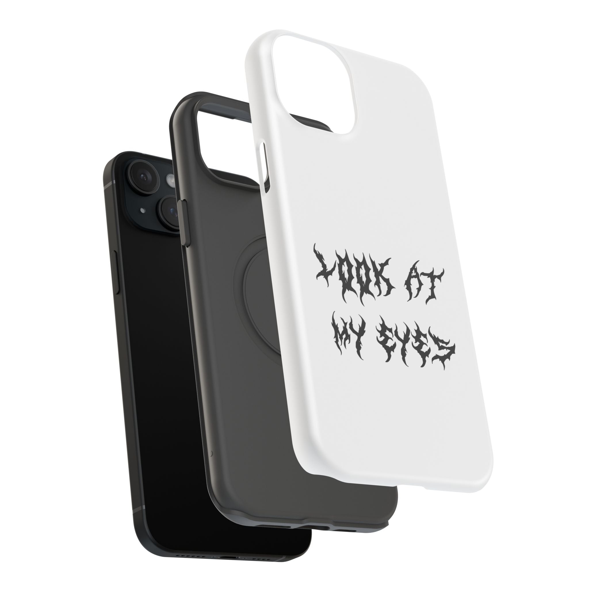 Copy of LOOK AT MY EYES Phone Case - 'Lock-in 🔒' Gym Motivation, Rap Vibes, Winter Arc Incoming