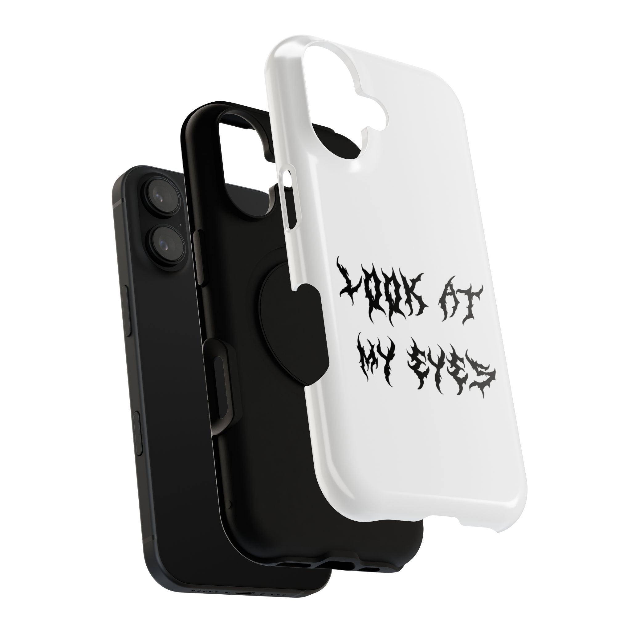 Copy of LOOK AT MY EYES Phone Case - 'Lock-in 🔒' Gym Motivation, Rap Vibes, Winter Arc Incoming