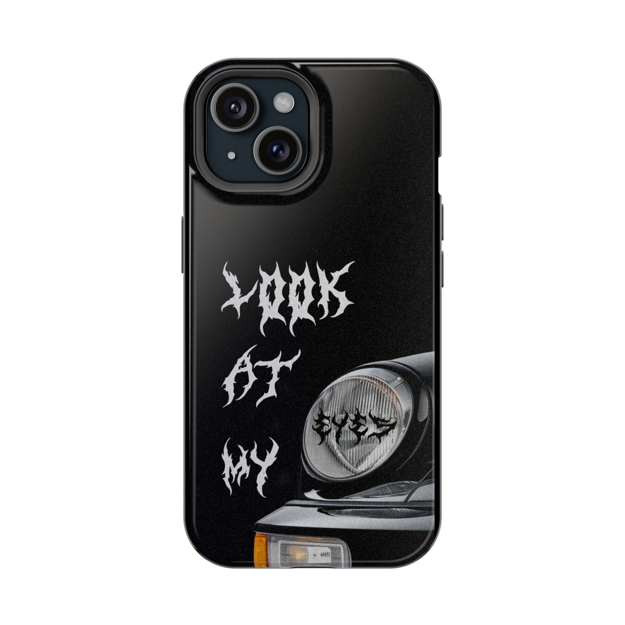 LOOK AT MY EYES Phone Case - 'Lock-in 🔒' Gym Motivation, Rap Vibes, Winter Arc Incoming