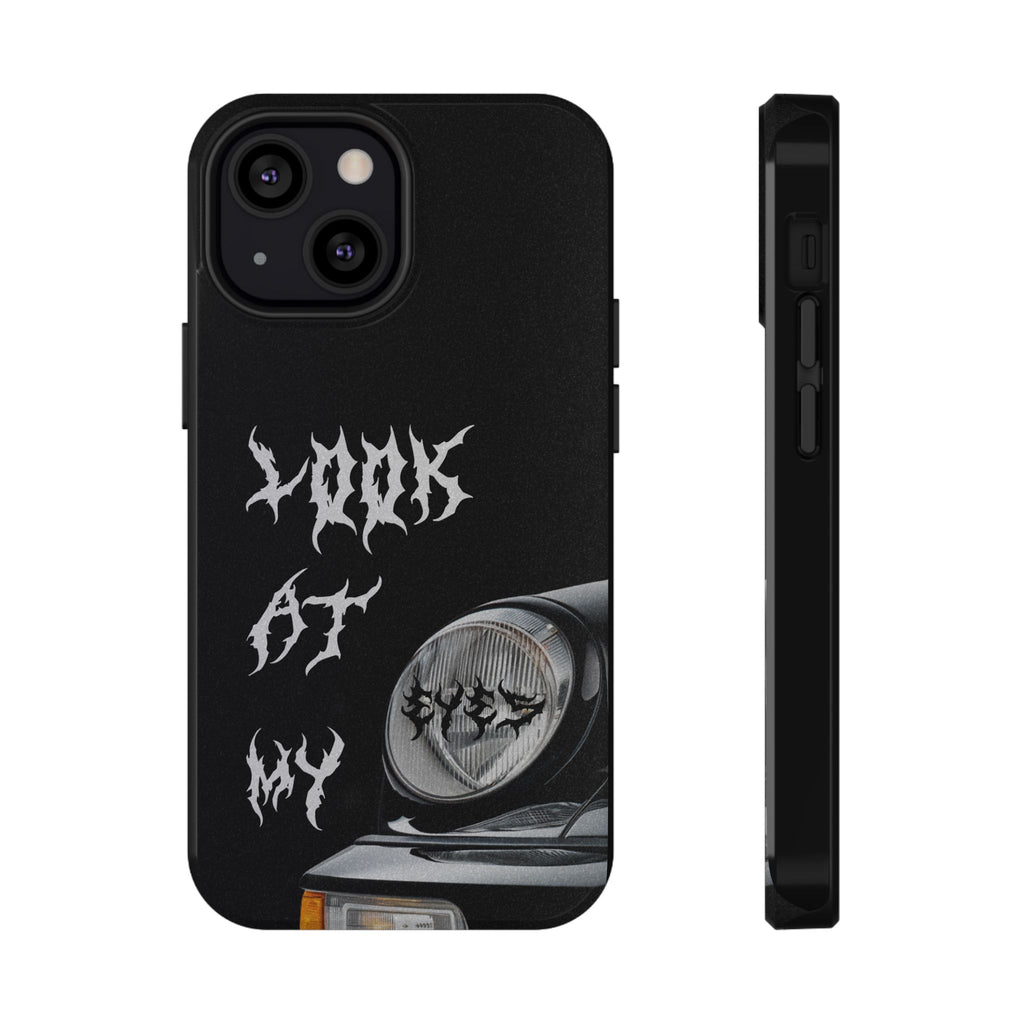 LOOK AT MY EYES Phone Case - 'Lock-in 🔒' Gym Motivation, Rap Vibes, Winter Arc Incoming