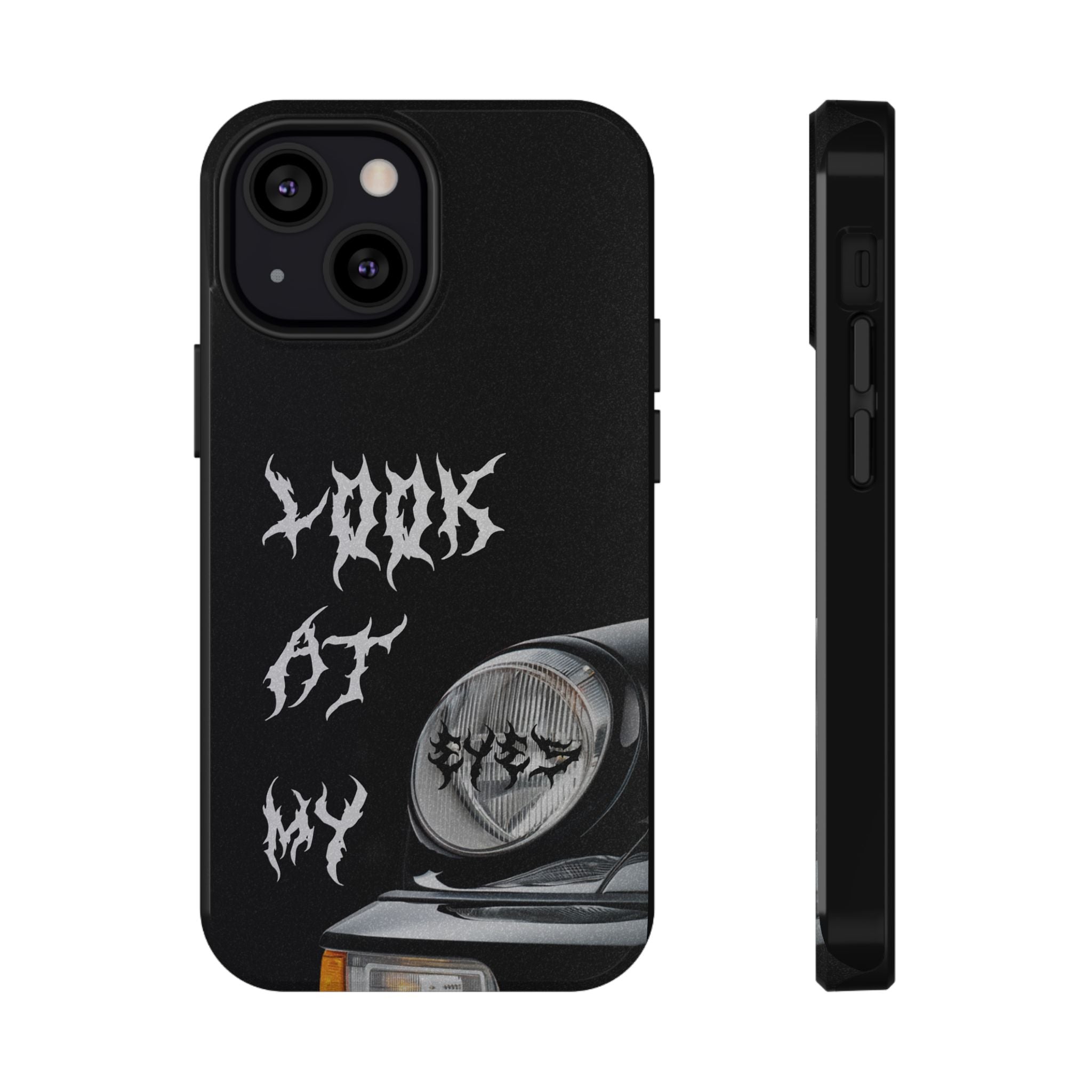 LOOK AT MY EYES Phone Case - 'Lock-in 🔒' Gym Motivation, Rap Vibes, Winter Arc Incoming