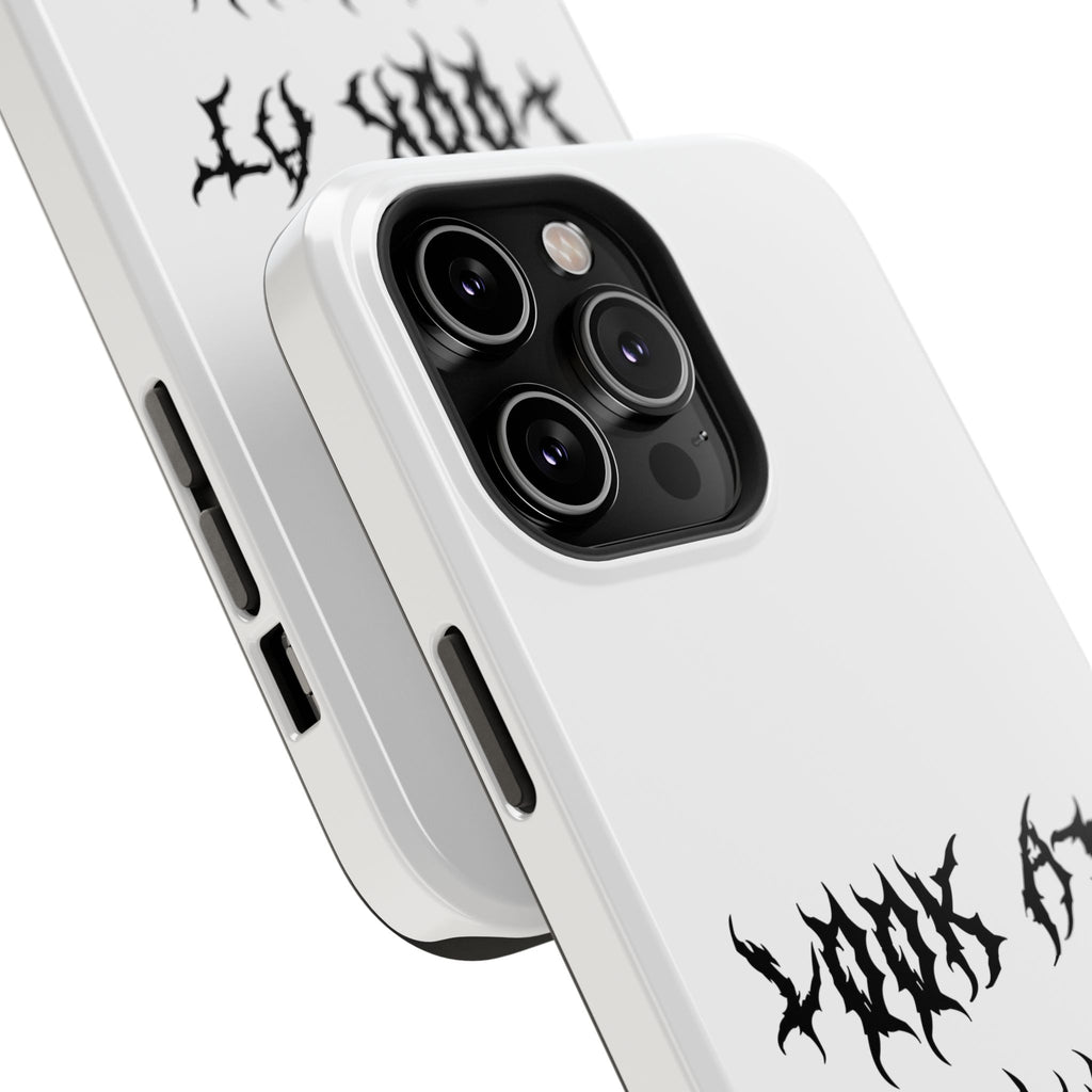 Copy of LOOK AT MY EYES Phone Case - 'Lock-in 🔒' Gym Motivation, Rap Vibes, Winter Arc Incoming