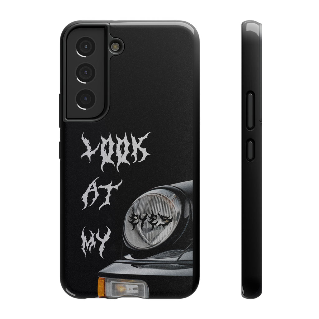 LOOK AT MY EYES Phone Case - 'Lock-in 🔒' Gym Motivation, Rap Vibes, Winter Arc Incoming