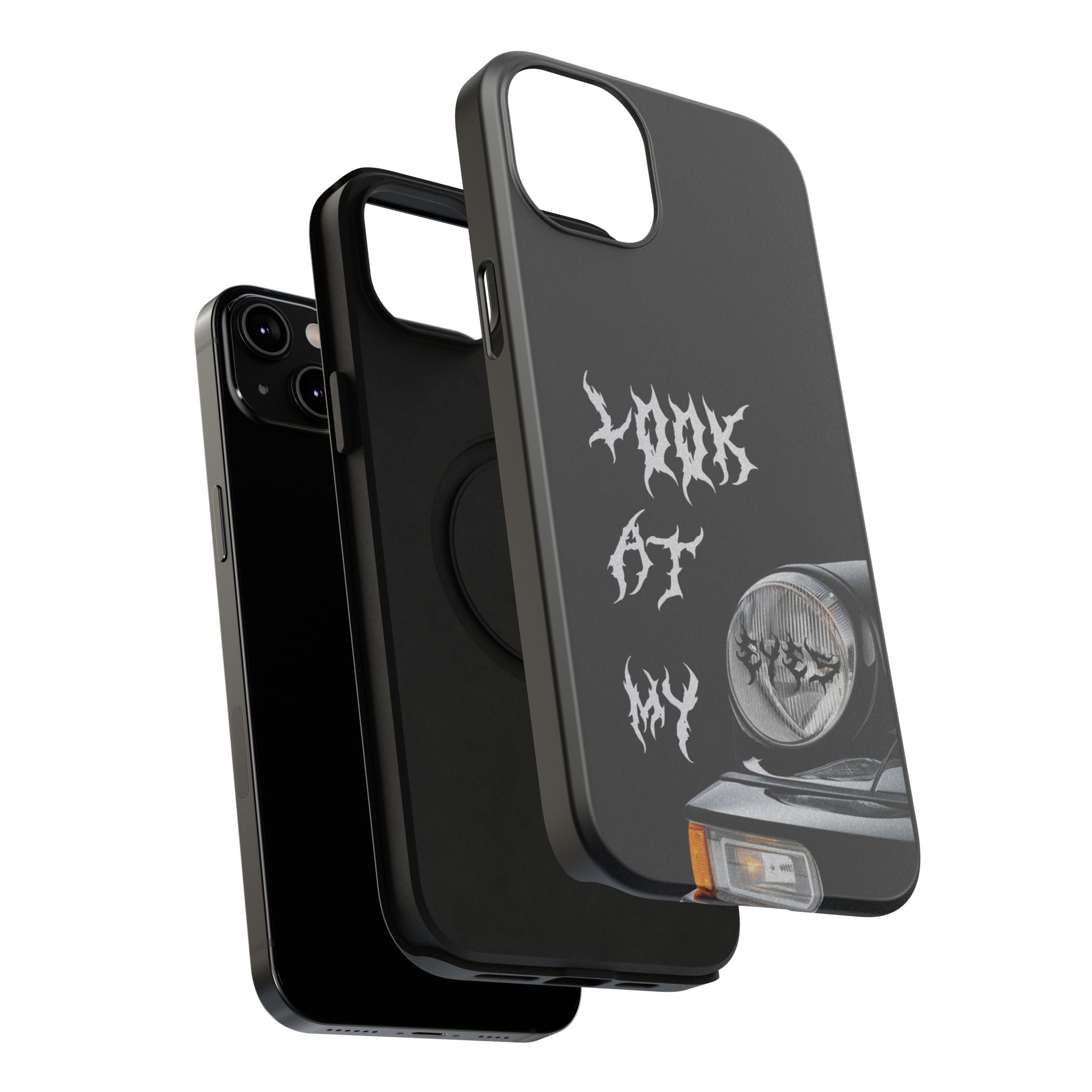 LOOK AT MY EYES Phone Case - 'Lock-in 🔒' Gym Motivation, Rap Vibes, Winter Arc Incoming
