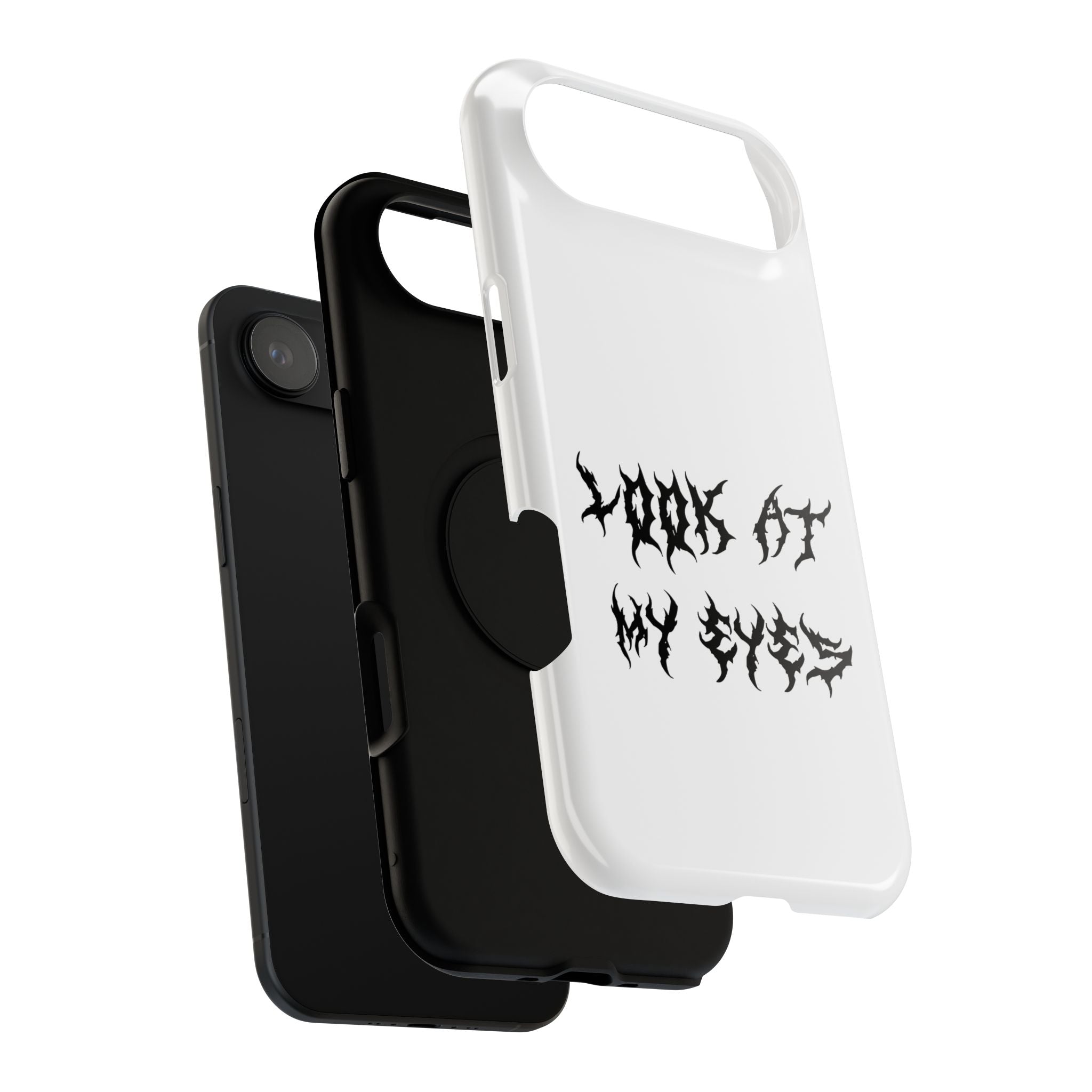 Copy of LOOK AT MY EYES Phone Case - 'Lock-in 🔒' Gym Motivation, Rap Vibes, Winter Arc Incoming