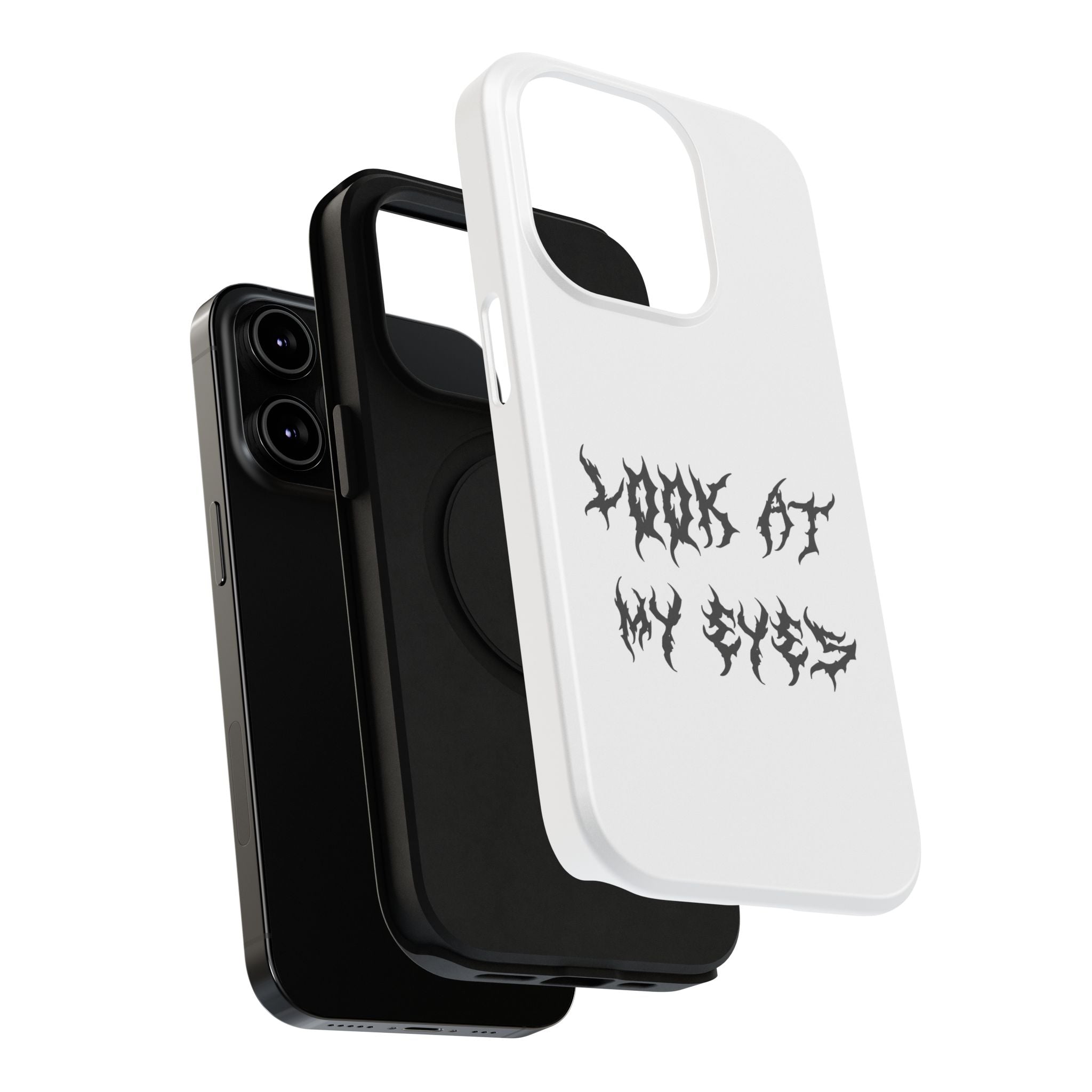 Copy of LOOK AT MY EYES Phone Case - 'Lock-in 🔒' Gym Motivation, Rap Vibes, Winter Arc Incoming