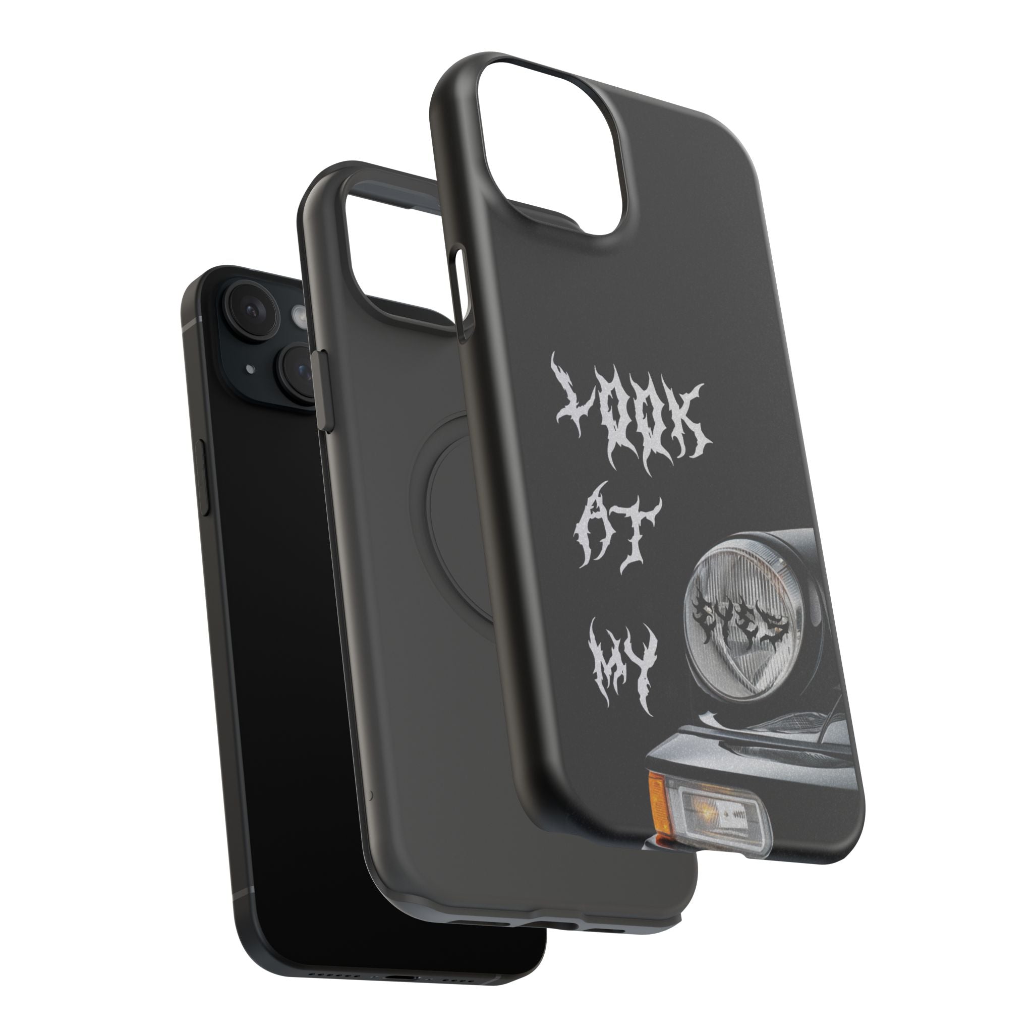 LOOK AT MY EYES Phone Case - 'Lock-in 🔒' Gym Motivation, Rap Vibes, Winter Arc Incoming
