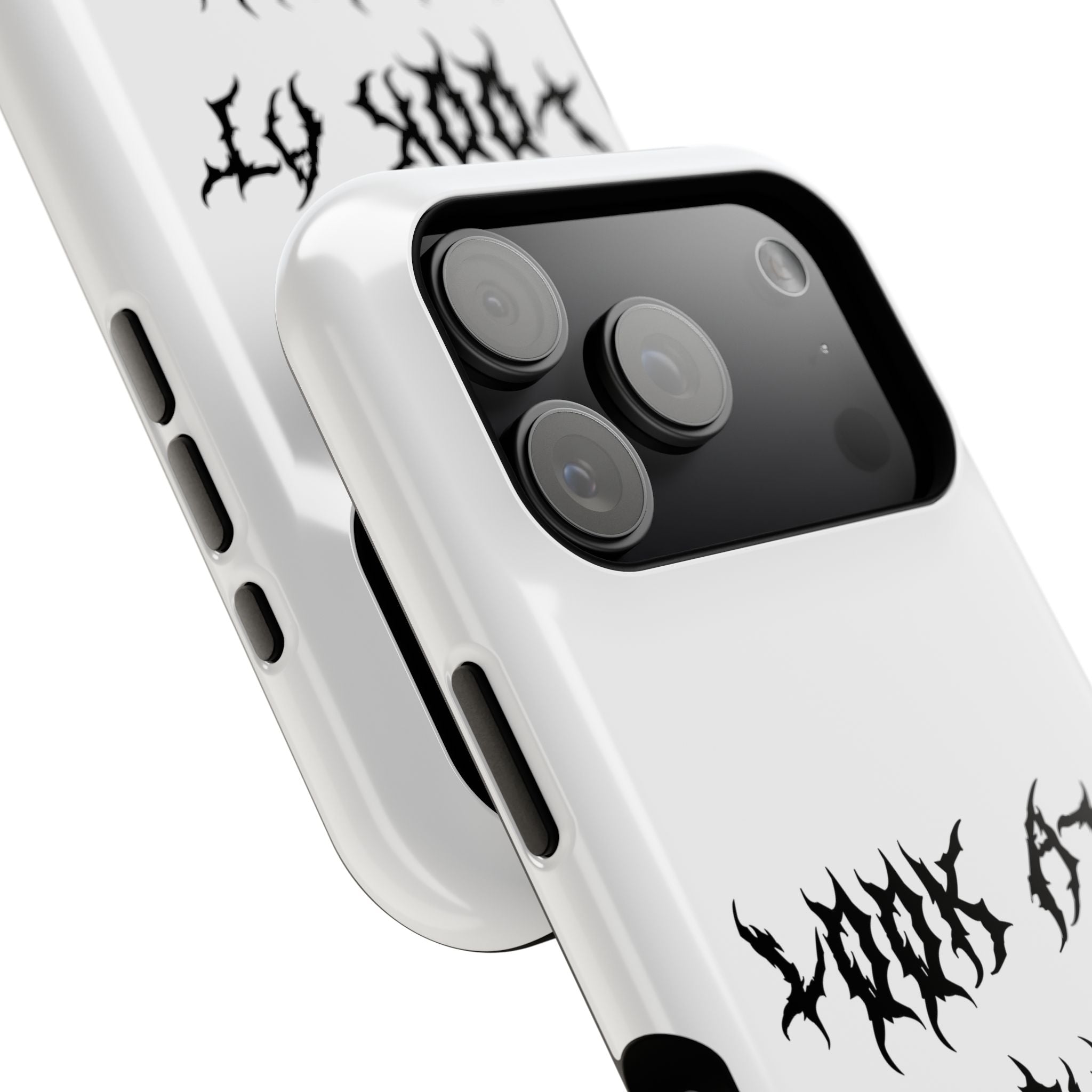 Copy of LOOK AT MY EYES Phone Case - 'Lock-in 🔒' Gym Motivation, Rap Vibes, Winter Arc Incoming