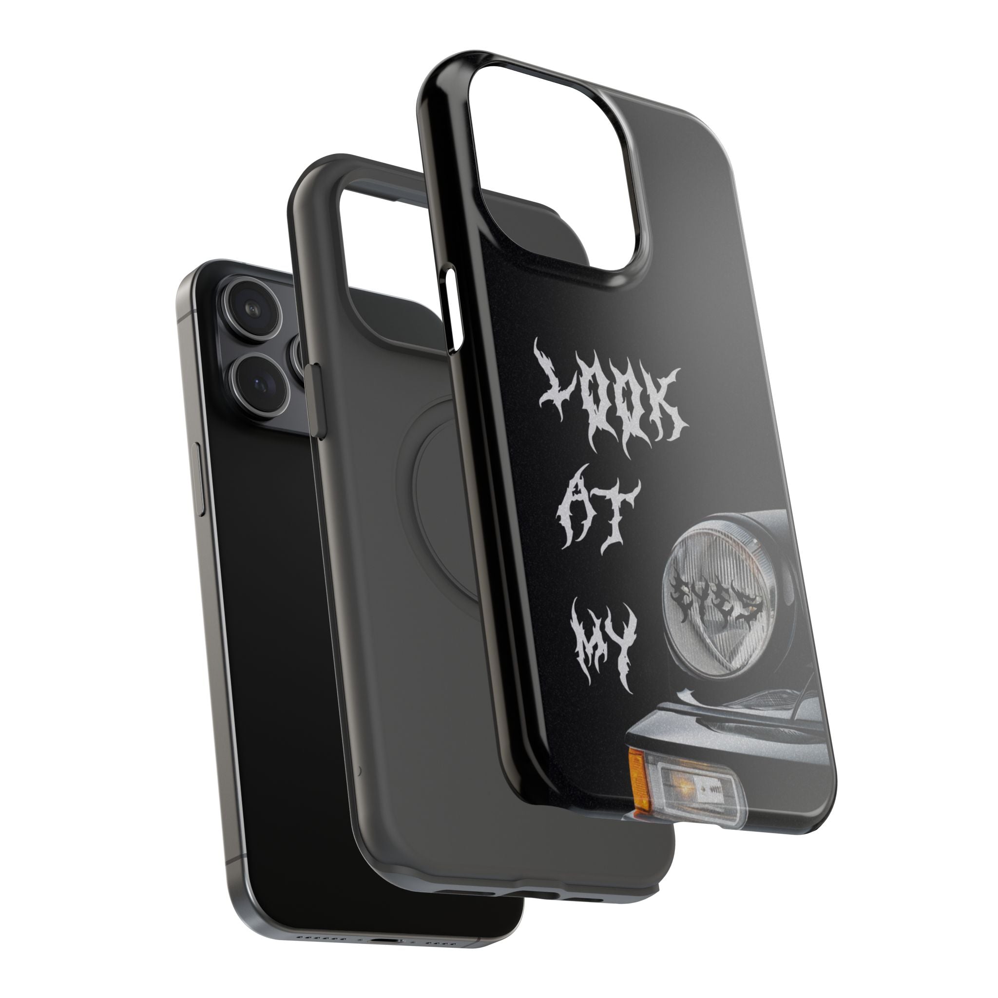 LOOK AT MY EYES Phone Case - 'Lock-in 🔒' Gym Motivation, Rap Vibes, Winter Arc Incoming