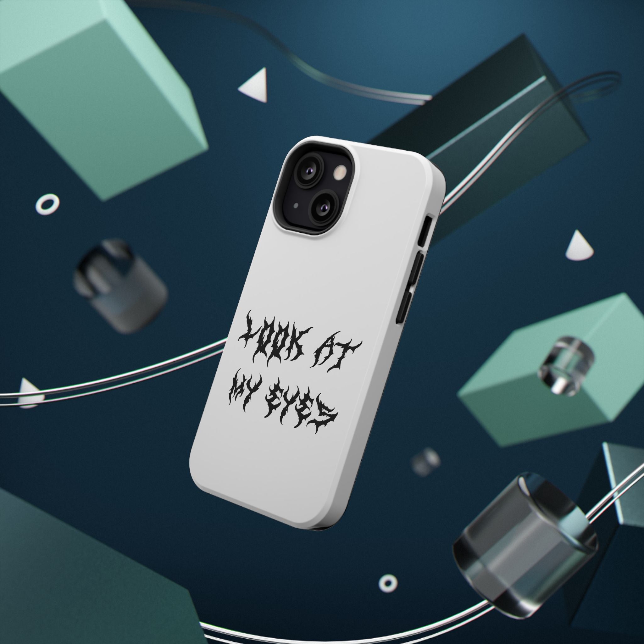 Copy of LOOK AT MY EYES Phone Case - 'Lock-in 🔒' Gym Motivation, Rap Vibes, Winter Arc Incoming