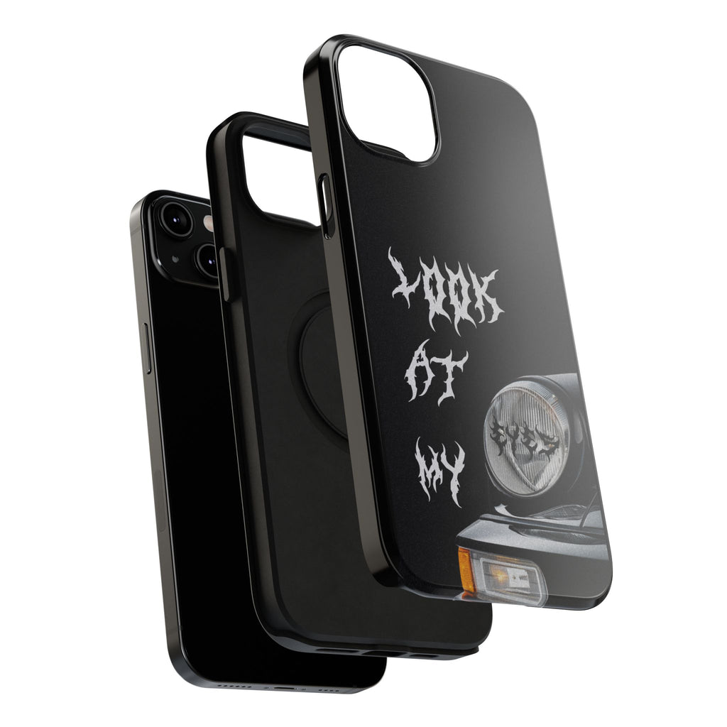 LOOK AT MY EYES Phone Case - 'Lock-in 🔒' Gym Motivation, Rap Vibes, Winter Arc Incoming