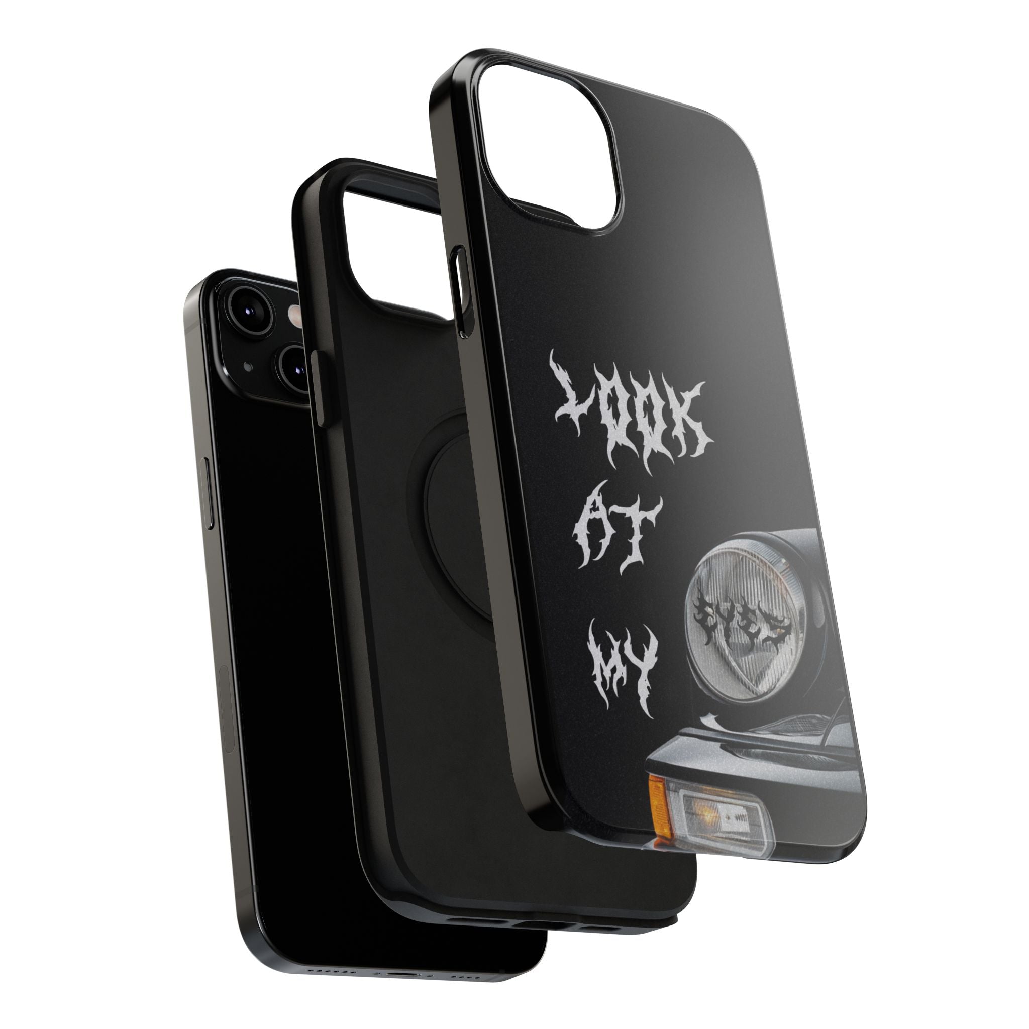 LOOK AT MY EYES Phone Case - 'Lock-in 🔒' Gym Motivation, Rap Vibes, Winter Arc Incoming