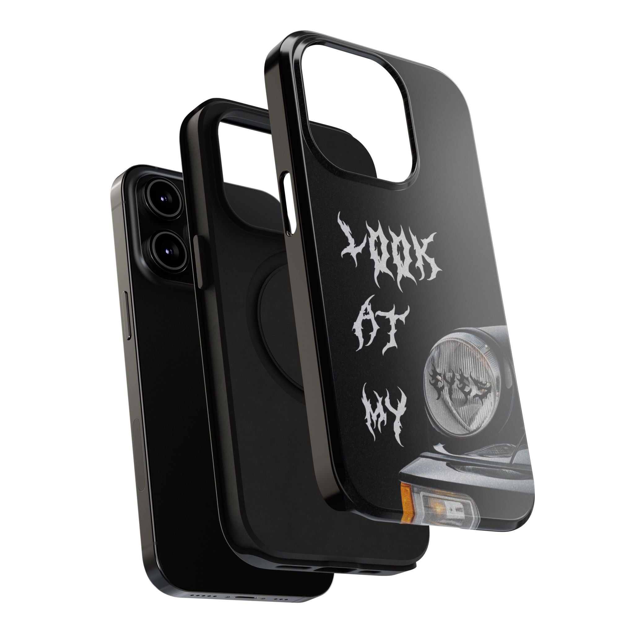 LOOK AT MY EYES Phone Case - 'Lock-in 🔒' Gym Motivation, Rap Vibes, Winter Arc Incoming
