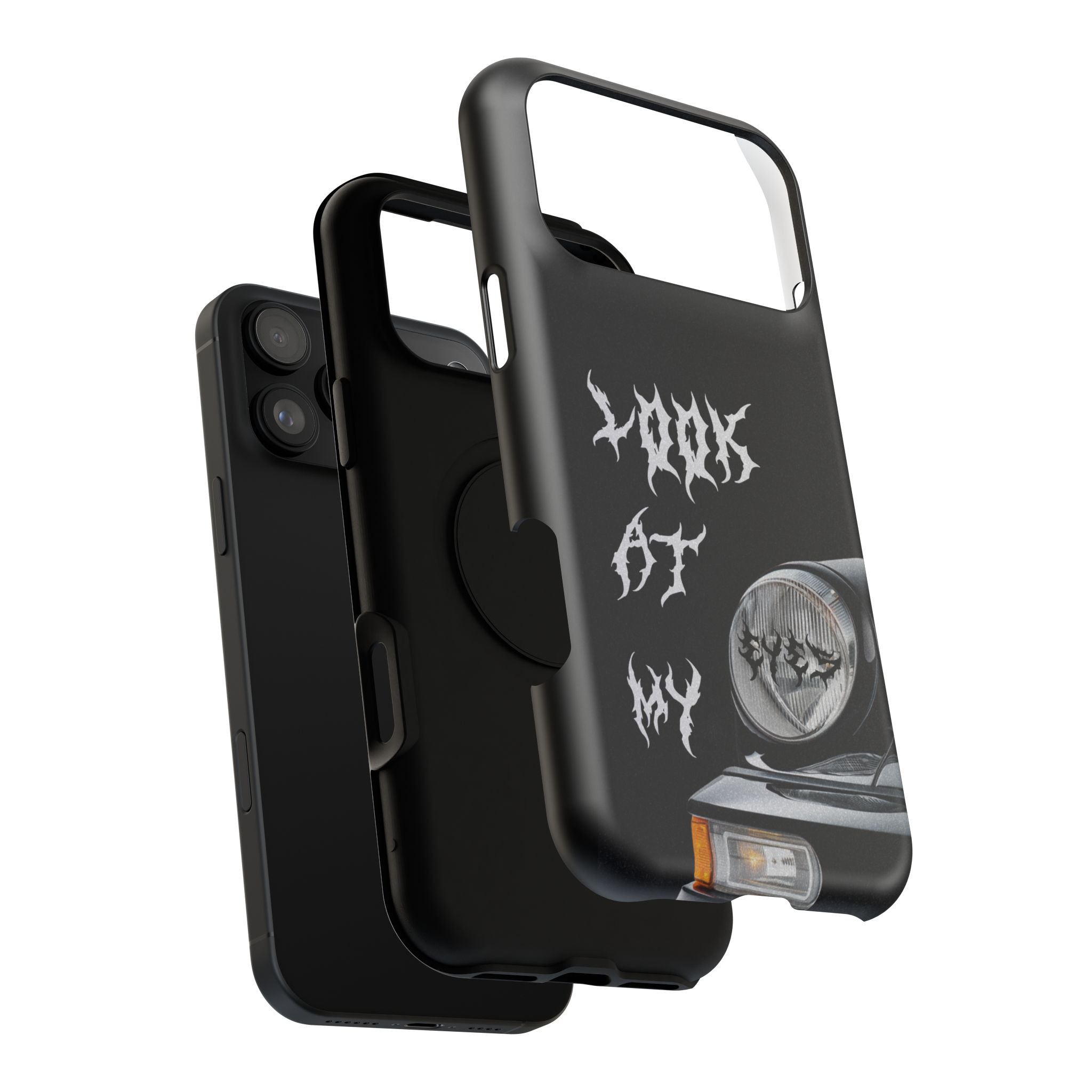 LOOK AT MY EYES Phone Case - 'Lock-in 🔒' Gym Motivation, Rap Vibes, Winter Arc Incoming