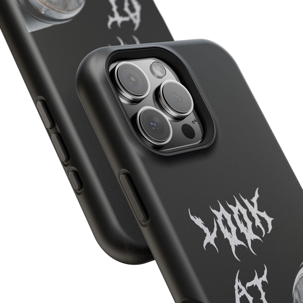 LOOK AT MY EYES Phone Case - 'Lock-in 🔒' Gym Motivation, Rap Vibes, Winter Arc Incoming