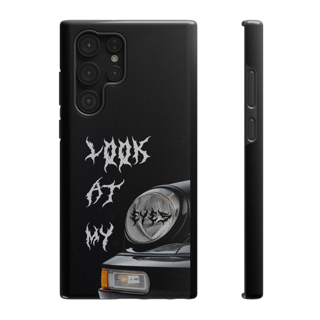 LOOK AT MY EYES Phone Case - 'Lock-in 🔒' Gym Motivation, Rap Vibes, Winter Arc Incoming