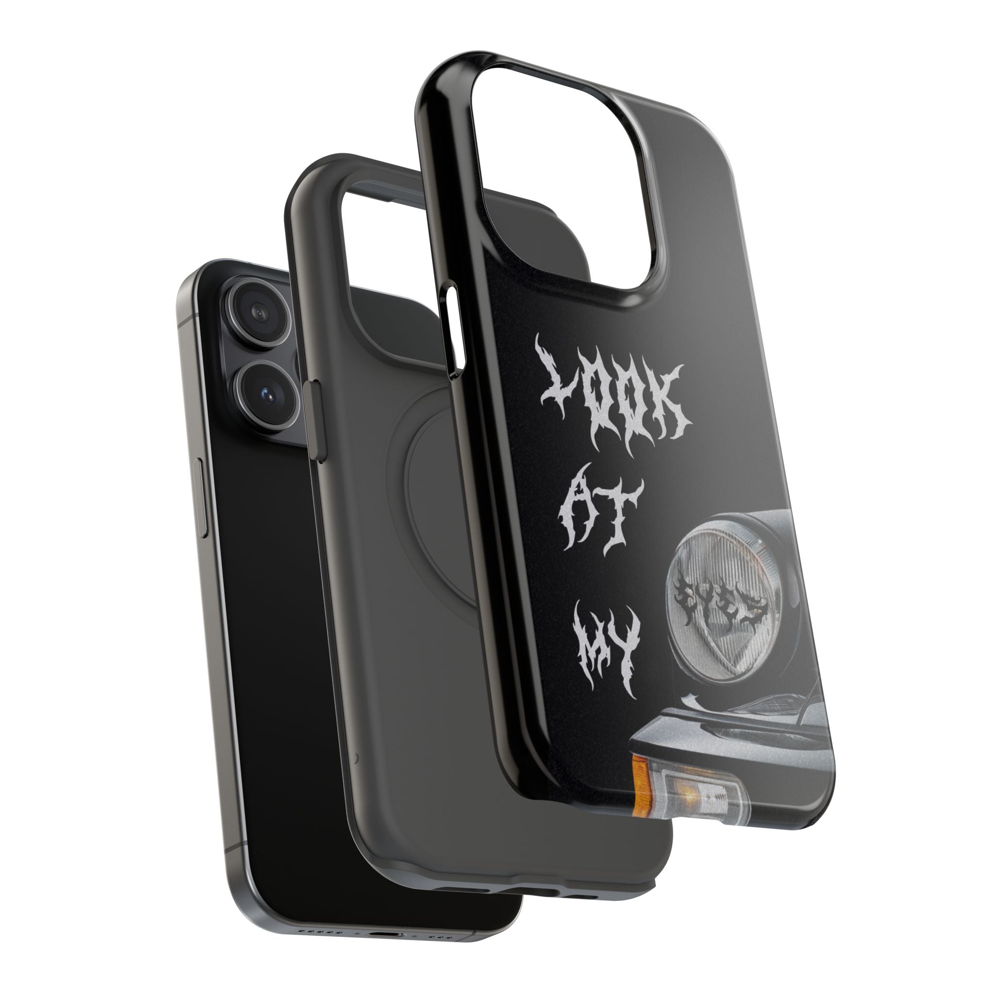 LOOK AT MY EYES Phone Case - 'Lock-in 🔒' Gym Motivation, Rap Vibes, Winter Arc Incoming