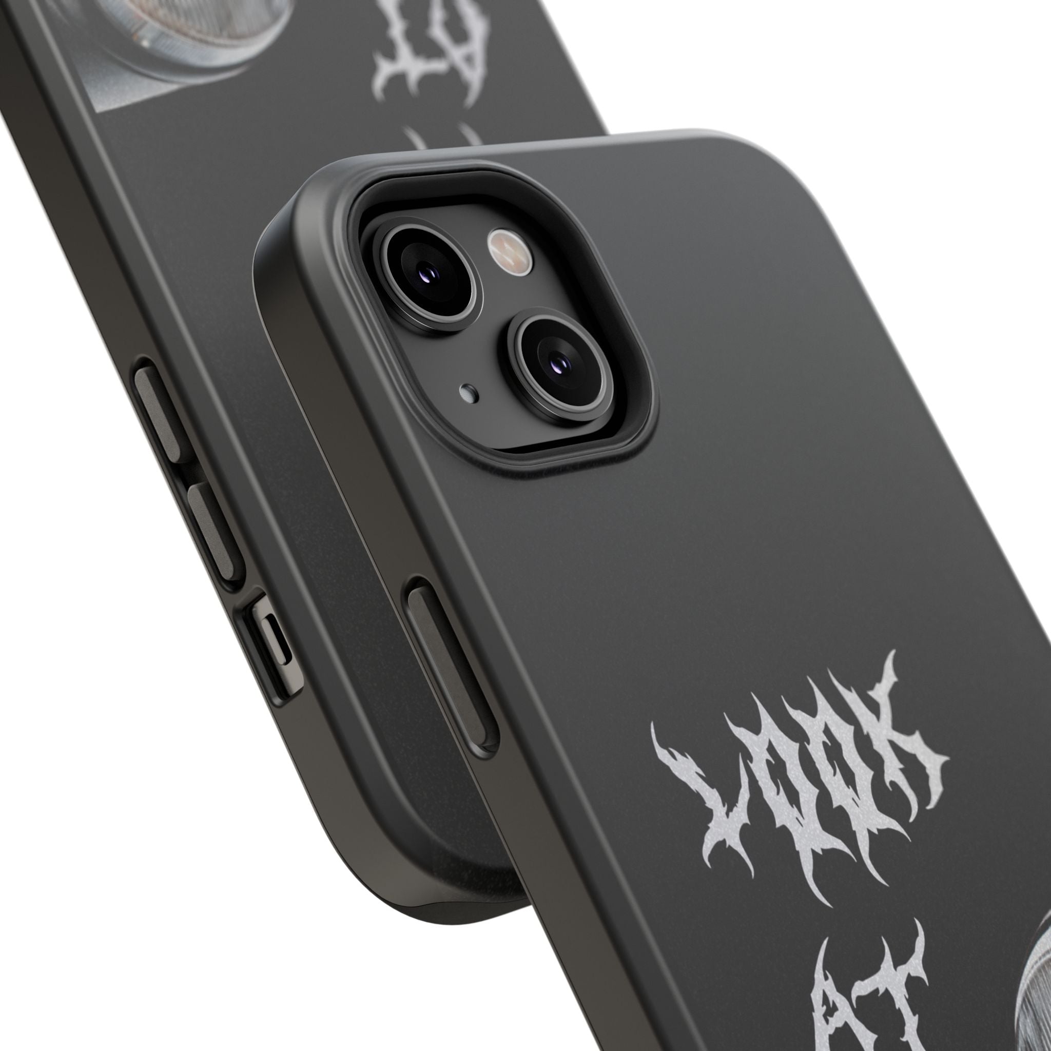 LOOK AT MY EYES Phone Case - 'Lock-in 🔒' Gym Motivation, Rap Vibes, Winter Arc Incoming