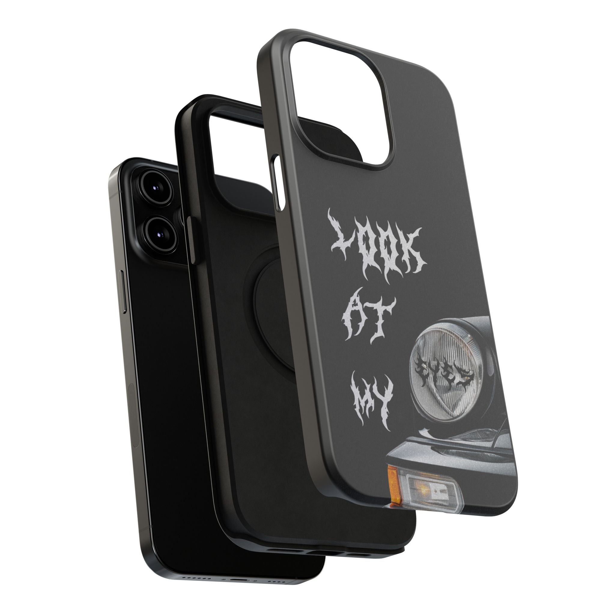 LOOK AT MY EYES Phone Case - 'Lock-in 🔒' Gym Motivation, Rap Vibes, Winter Arc Incoming