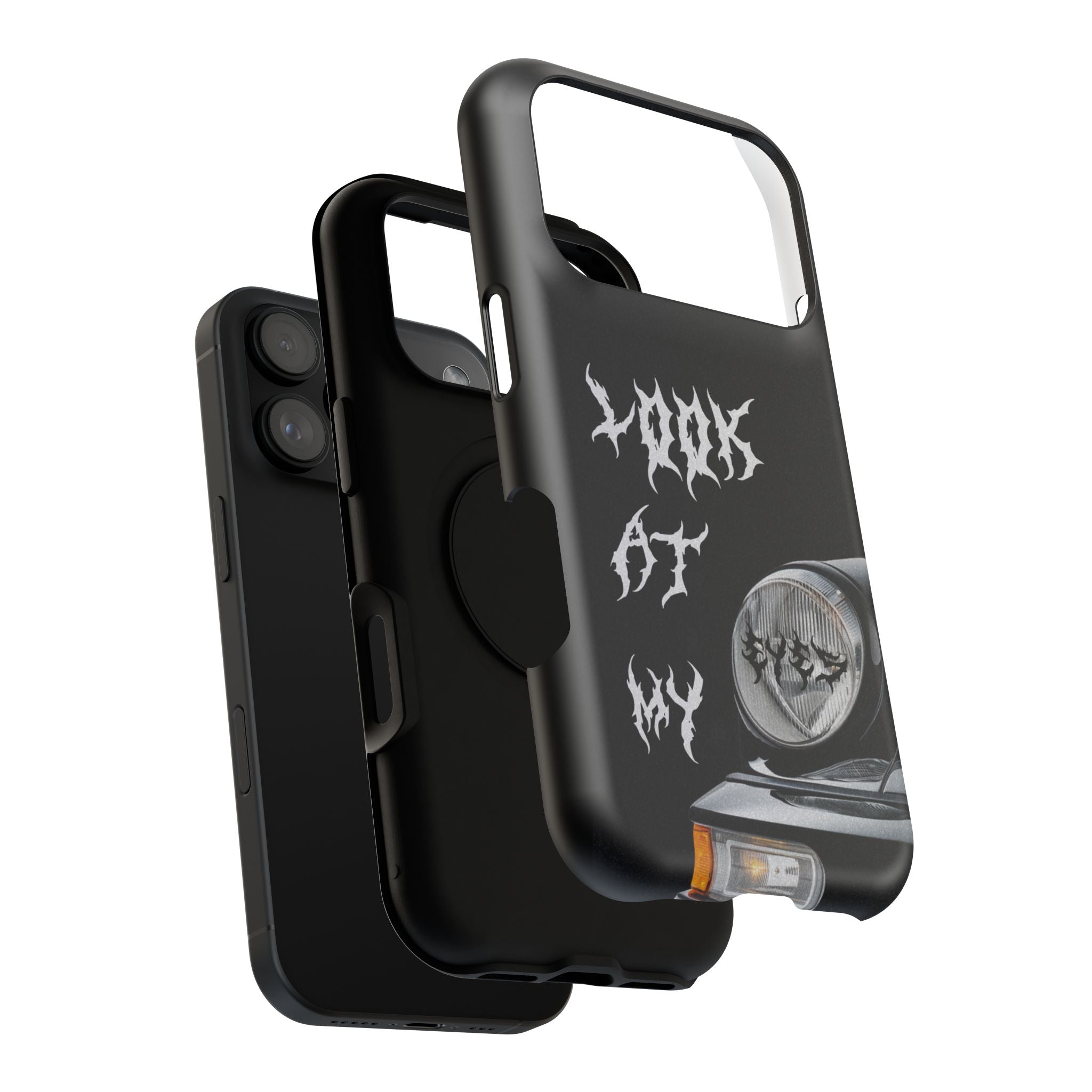 LOOK AT MY EYES Phone Case - 'Lock-in 🔒' Gym Motivation, Rap Vibes, Winter Arc Incoming